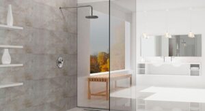 Ducha con desagüe dry 50 lineal