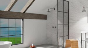 Ejemplo de ducha con lineal level instalado